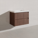 Lukka Gladstone Modern 750mm Wall Hung Vanity Plywood Cabinet Variant Colour Available