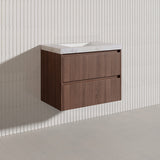 Lukka Gladstone Modern 750mm Wall Hung Vanity Plywood Cabinet Variant Colour Available