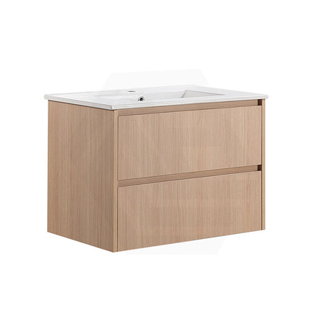 Lukka Gladstone Modern 750mm Wall Hung Vanity Plywood Cabinet Variant Colour Available