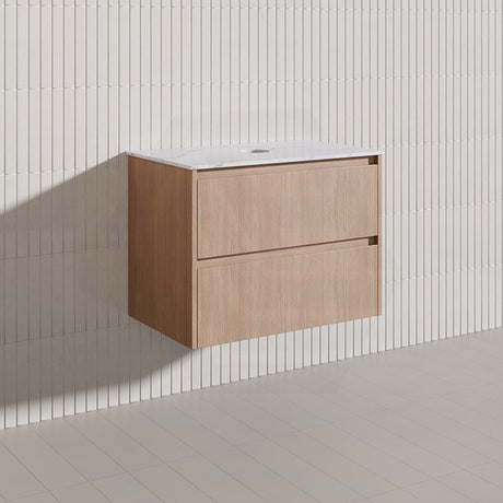 Lukka Gladstone Modern 750mm Wall Hung Vanity Plywood Cabinet Variant Colour Available