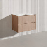 Lukka Gladstone Modern 750mm Wall Hung Vanity Plywood Cabinet Variant Colour Available