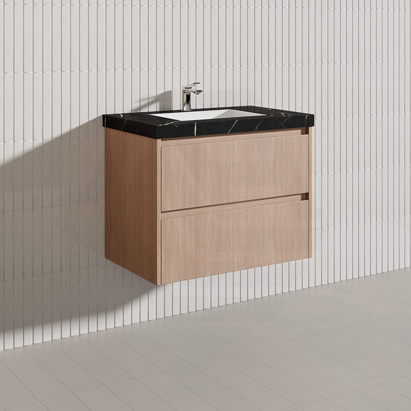 Lukka Gladstone Modern 750mm Wall Hung Vanity Plywood Cabinet Variant Colour Available