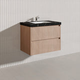 Lukka Gladstone Modern 750mm Wall Hung Vanity Plywood Cabinet Variant Colour Available