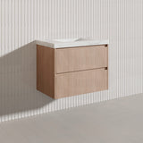 Lukka Gladstone Modern 750mm Wall Hung Vanity Plywood Cabinet Variant Colour Available