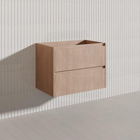 Lukka Gladstone Modern 750mm Wall Hung Vanity Plywood Cabinet Variant Colour Available