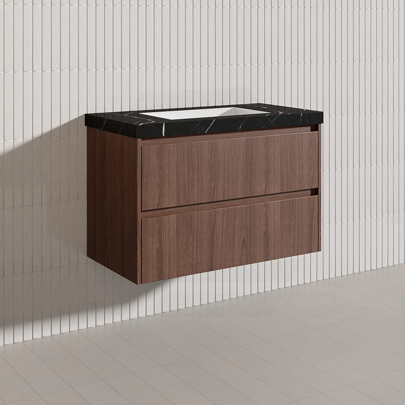 Lukka Gladstone Modern 900mm Wall Hung Vanity Plywood Cabinet Variant Colour Available
