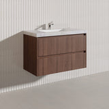Lukka Gladstone Modern 900mm Wall Hung Vanity Plywood Cabinet Variant Colour Available