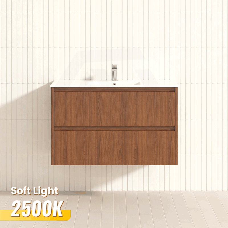 Lukka Gladstone Modern 900mm Wall Hung Vanity Plywood Cabinet Variant Colour Available