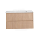 Lukka Gladstone Modern 900mm Wall Hung Vanity Plywood Cabinet Variant Colour Available