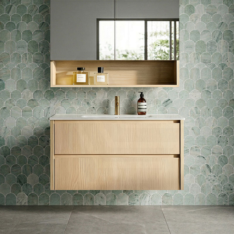 Lukka Gladstone Modern 900mm Wall Hung Vanity Plywood Cabinet Variant Colour Available