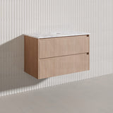 Lukka Gladstone Modern 900mm Wall Hung Vanity Plywood Cabinet Variant Colour Available