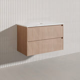 Lukka Gladstone Modern 900mm Wall Hung Vanity Plywood Cabinet Variant Colour Available