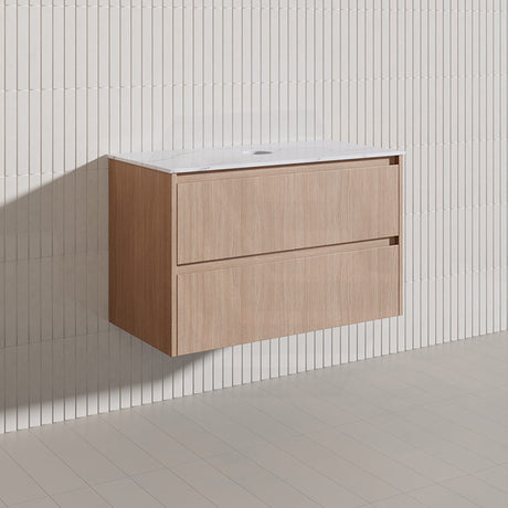 Lukka Gladstone Modern 900mm Wall Hung Vanity Plywood Cabinet Variant Colour Available