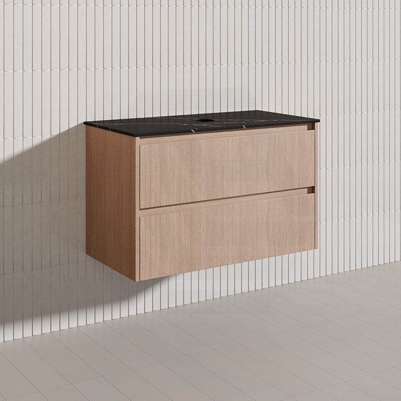 Lukka Gladstone Modern 900mm Wall Hung Vanity Plywood Cabinet Variant Colour Available