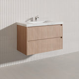 Lukka Gladstone Modern 900mm Wall Hung Vanity Plywood Cabinet Variant Colour Available