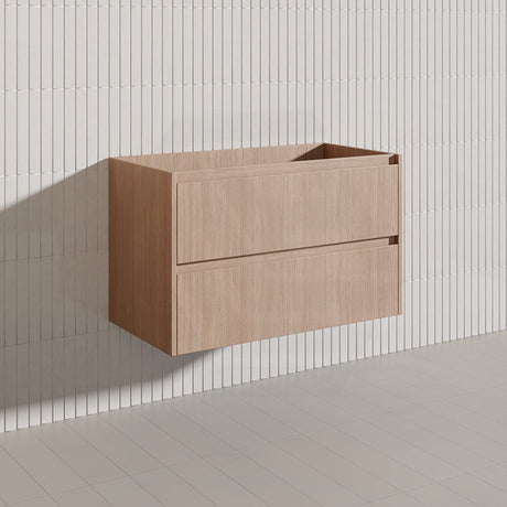 Lukka Gladstone Modern 900mm Wall Hung Vanity Plywood Cabinet Variant Colour Available