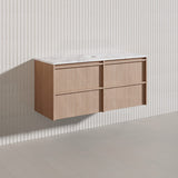 Lukka Ridgewood Modern 1200mm Wall Hung Vanity Plywood Cabinet Variant Colour Available