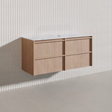 Lukka Ridgewood Modern 1200mm Wall Hung Vanity Plywood Cabinet Variant Colour Available