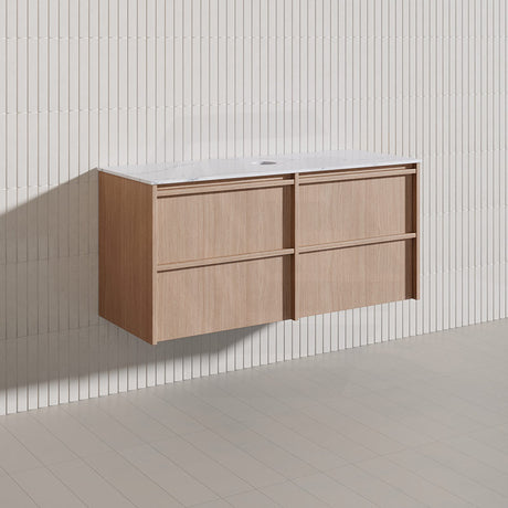 Lukka Ridgewood Modern 1200mm Wall Hung Vanity Plywood Cabinet Variant Colour Available
