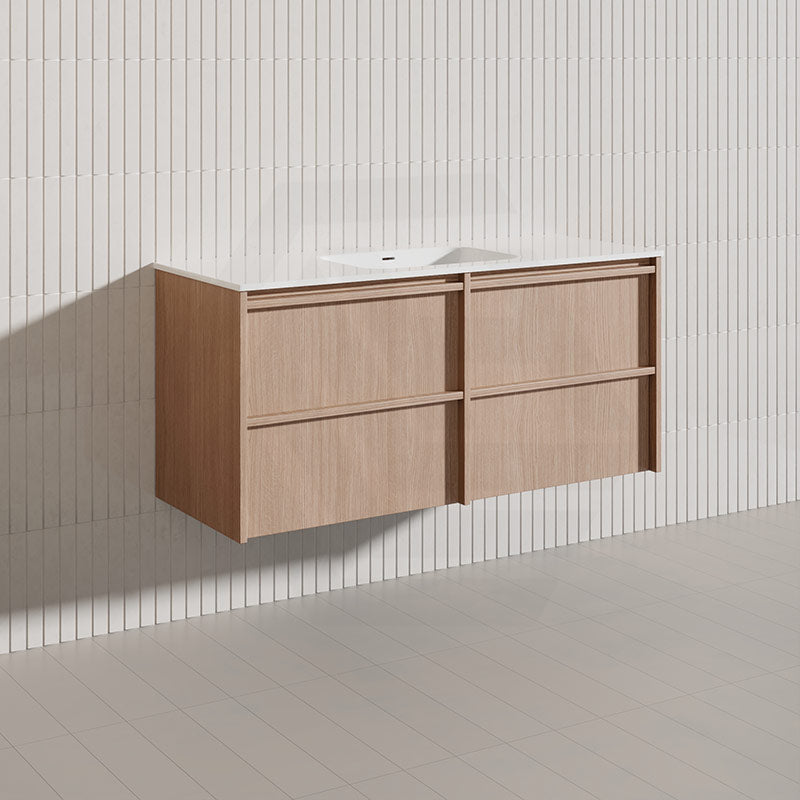 Lukka Ridgewood Modern 1200mm Wall Hung Vanity Plywood Cabinet Variant Colour Available