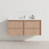 Lukka Ridgewood Modern 1200mm Wall Hung Vanity Plywood Cabinet Variant Colour Available