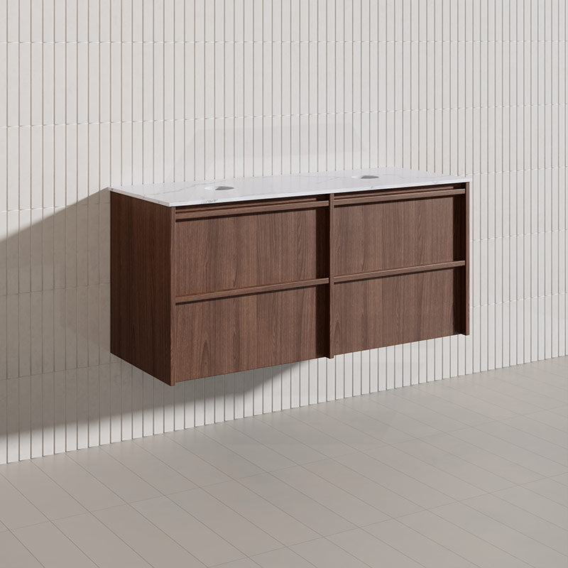 Lukka Ridgewood Modern 1200mm Wall Hung Vanity Plywood Cabinet Variant Colour Available