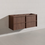 Lukka Ridgewood Modern 1200mm Wall Hung Vanity Plywood Cabinet Variant Colour Available