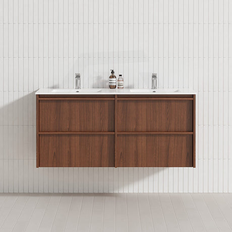 Lukka Ridgewood Modern 1200mm Wall Hung Vanity Plywood Cabinet Variant Colour Available