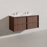 Lukka Ridgewood Modern 1200mm Wall Hung Vanity Plywood Cabinet Variant Colour Available
