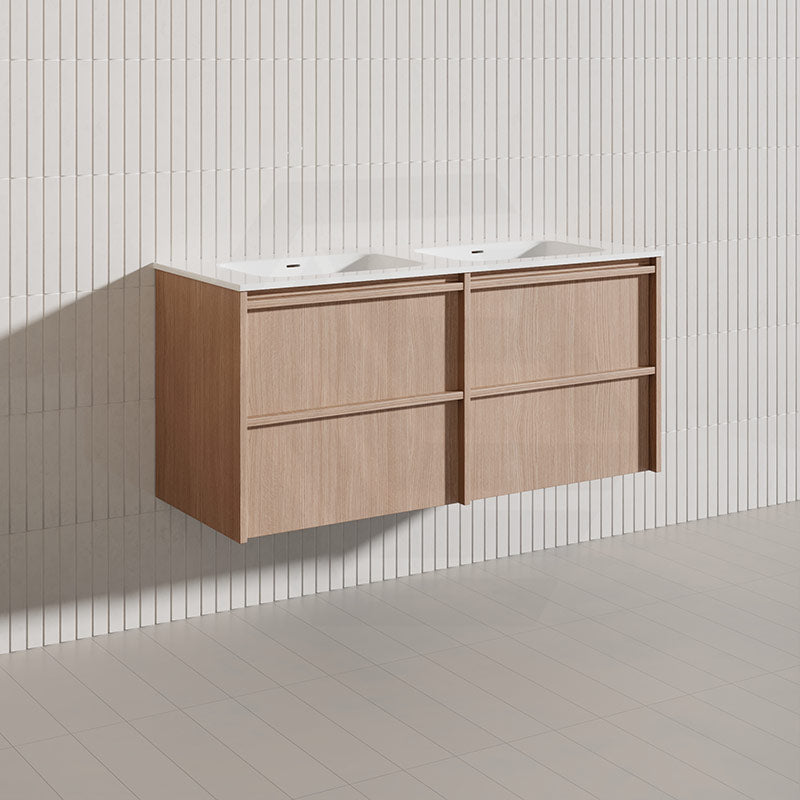 Lukka Ridgewood Modern 1200mm Wall Hung Vanity Plywood Cabinet Variant Colour Available