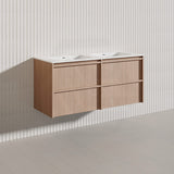 Lukka Ridgewood Modern 1200mm Wall Hung Vanity Plywood Cabinet Variant Colour Available