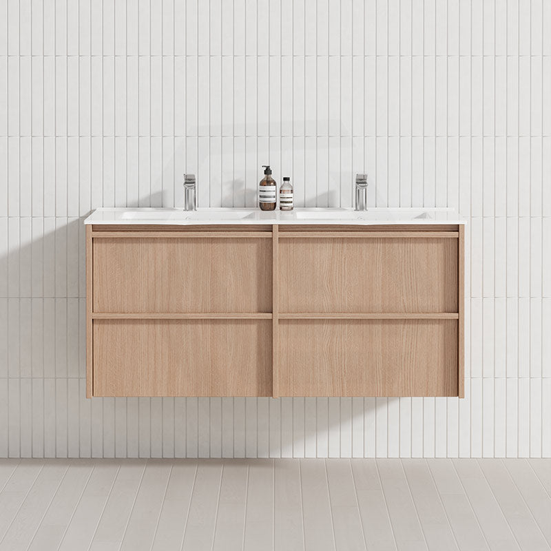 Lukka Ridgewood Modern 1200mm Wall Hung Vanity Plywood Cabinet Variant Colour Available