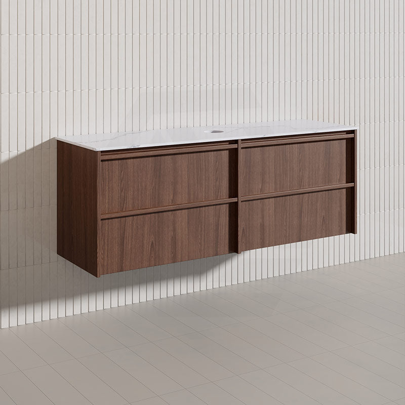 Lukka Ridgewood Modern 1500mm Wall Hung Vanity Plywood Cabinet Variant Colour Available