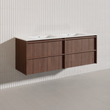 Lukka Ridgewood Modern 1500mm Wall Hung Vanity Plywood Cabinet Variant Colour Available