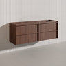 Lukka Ridgewood Modern 1500mm Wall Hung Vanity Plywood Cabinet Variant Colour Available