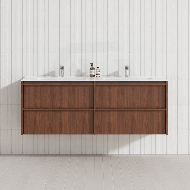 Lukka Ridgewood Modern 1500mm Wall Hung Vanity Plywood Cabinet Variant Colour Available