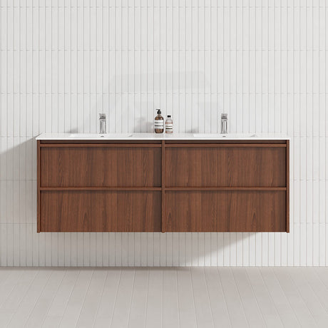 Lukka Ridgewood Modern 1500mm Wall Hung Vanity Plywood Cabinet Variant Colour Available