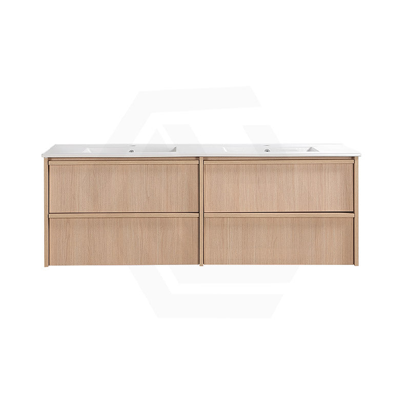 Lukka Ridgewood Modern 1500mm Wall Hung Vanity Plywood Cabinet Variant Colour Available