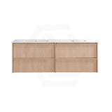 Lukka Ridgewood Modern 1500mm Wall Hung Vanity Plywood Cabinet Variant Colour Available