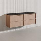 Lukka Ridgewood Modern 1500mm Wall Hung Vanity Plywood Cabinet Variant Colour Available