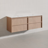 Lukka Ridgewood Modern 1500mm Wall Hung Vanity Plywood Cabinet Variant Colour Available
