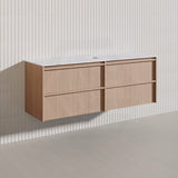 Lukka Ridgewood Modern 1500mm Wall Hung Vanity Plywood Cabinet Variant Colour Available