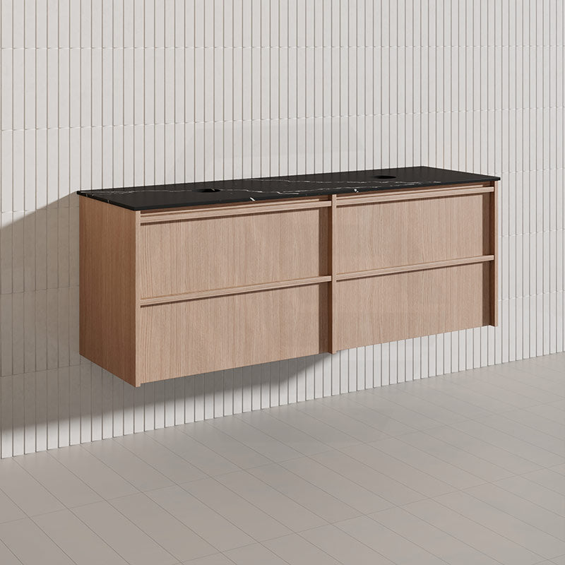 Lukka Ridgewood Modern 1500mm Wall Hung Vanity Plywood Cabinet Variant Colour Available