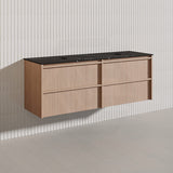 Lukka Ridgewood Modern 1500mm Wall Hung Vanity Plywood Cabinet Variant Colour Available