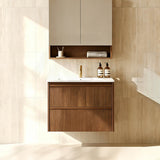 Lukka Ridgewood 600mm Modern Wall Hung Vanity Plywood Cabinet Variant Colour Available