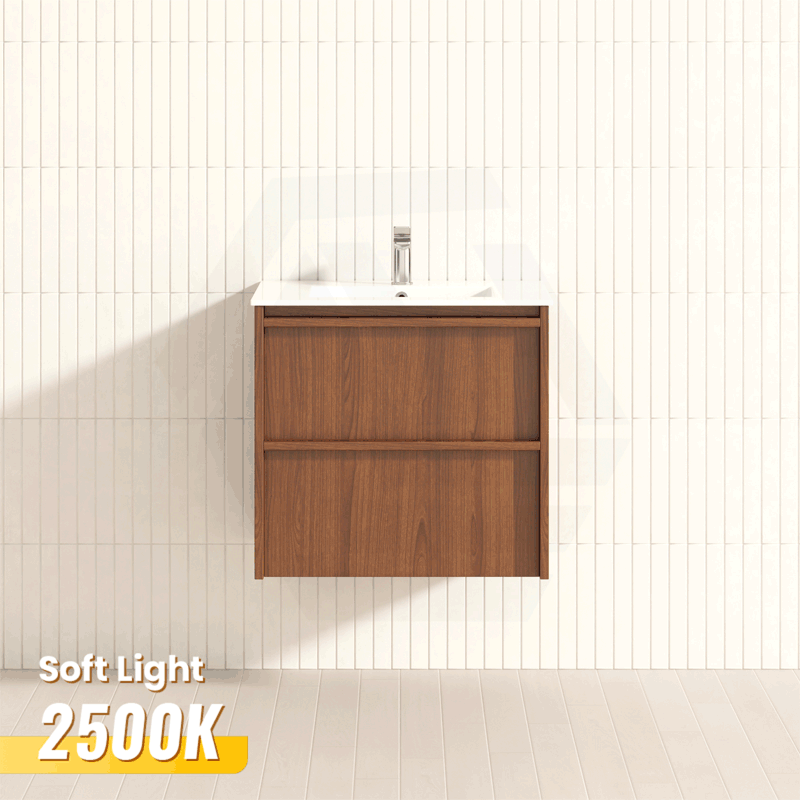 Lukka Ridgewood 600mm Modern Wall Hung Vanity Plywood Cabinet Variant Colour Available