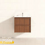 Lukka Ridgewood 600mm Modern Wall Hung Vanity Plywood Cabinet Variant Colour Available