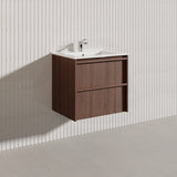 Lukka Ridgewood 600mm Modern Wall Hung Vanity Plywood Cabinet Variant Colour Available