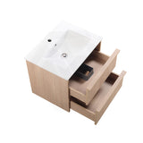 Lukka Ridgewood 600mm Modern Wall Hung Vanity Plywood Cabinet Variant Colour Available