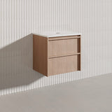 Lukka Ridgewood 600mm Modern Wall Hung Vanity Plywood Cabinet Variant Colour Available